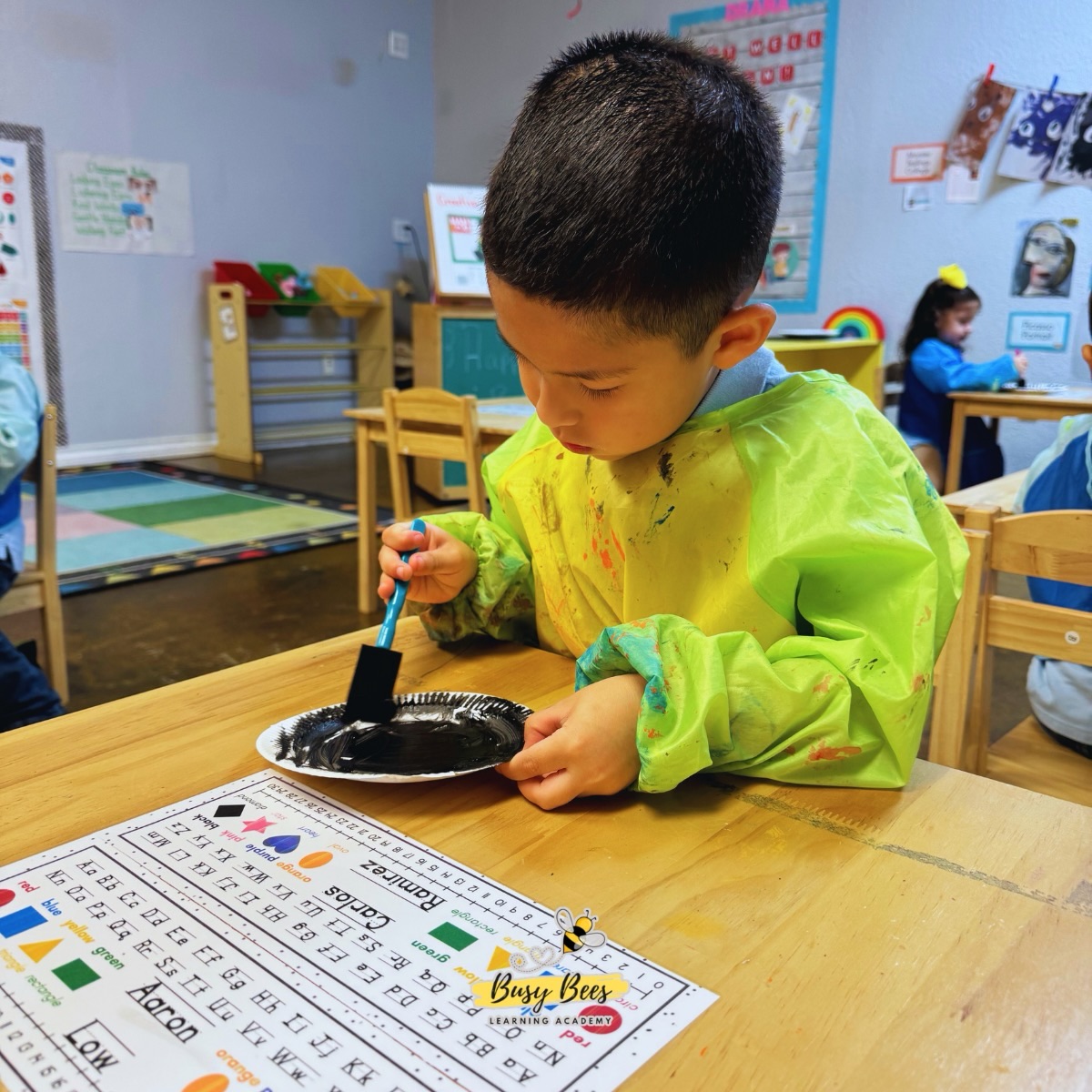 Tiny Artists at Work